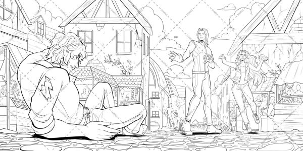 PRE-ORDEN- The Official Powerless Coloring Book by Lauren Roberts, Alex Forrest (Illustrator) TARDA DE 2-5 SEMANAS EN LLEGAR
