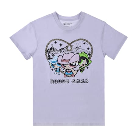 PRE-ORDEN- The Powerpuff Girls™ Rodeo Girls Graphic Tee TARDA DE 2-4 SEMANAS EN LLEGAR