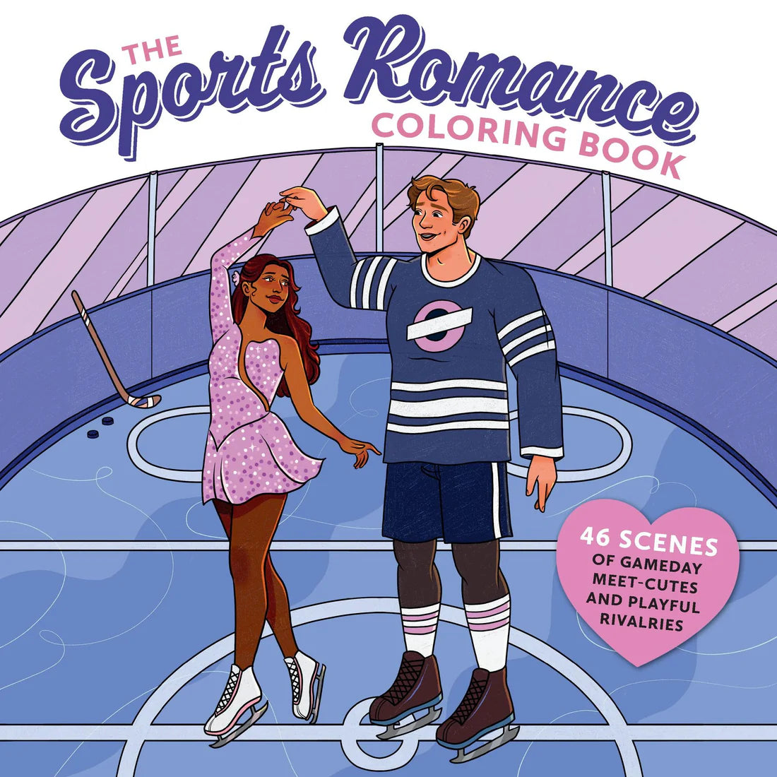 The Sports Romance Coloring Book: 46 Scenes of Gameday Meet-Cutes and Playful Rivalries By Sofia Miller Salazar