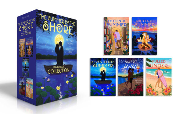 PRE-ORDEN- The Summer by the Shore Paperback Collection (Boxed Set): Fifteenth Summer; Sixteenth Summer; Seventeenth Summer; Swept Away; Pulled Under by Michelle Dalton, Maureen Daly TARDA DE 2-5 SEMANAS EN LLEGAR