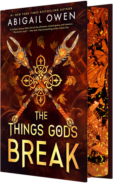 PRE-ORDEN- The Things Gods Break by Abigail Owen TARDA DE 2-5 SEMANAS EN LLEGAR A PARTIR DEL 21 DE OCTUBRE