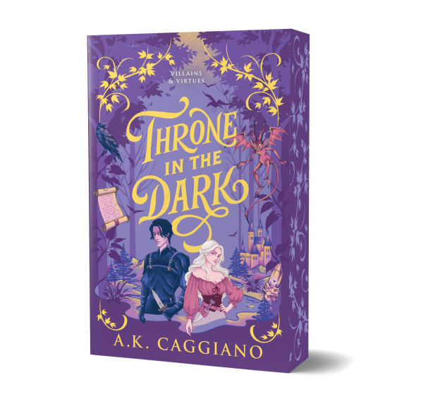 PRE-ORDEN- Throne in the Dark by A. K. Caggiano TARDA DE 2-5 SEMANAS EN LLEGAR