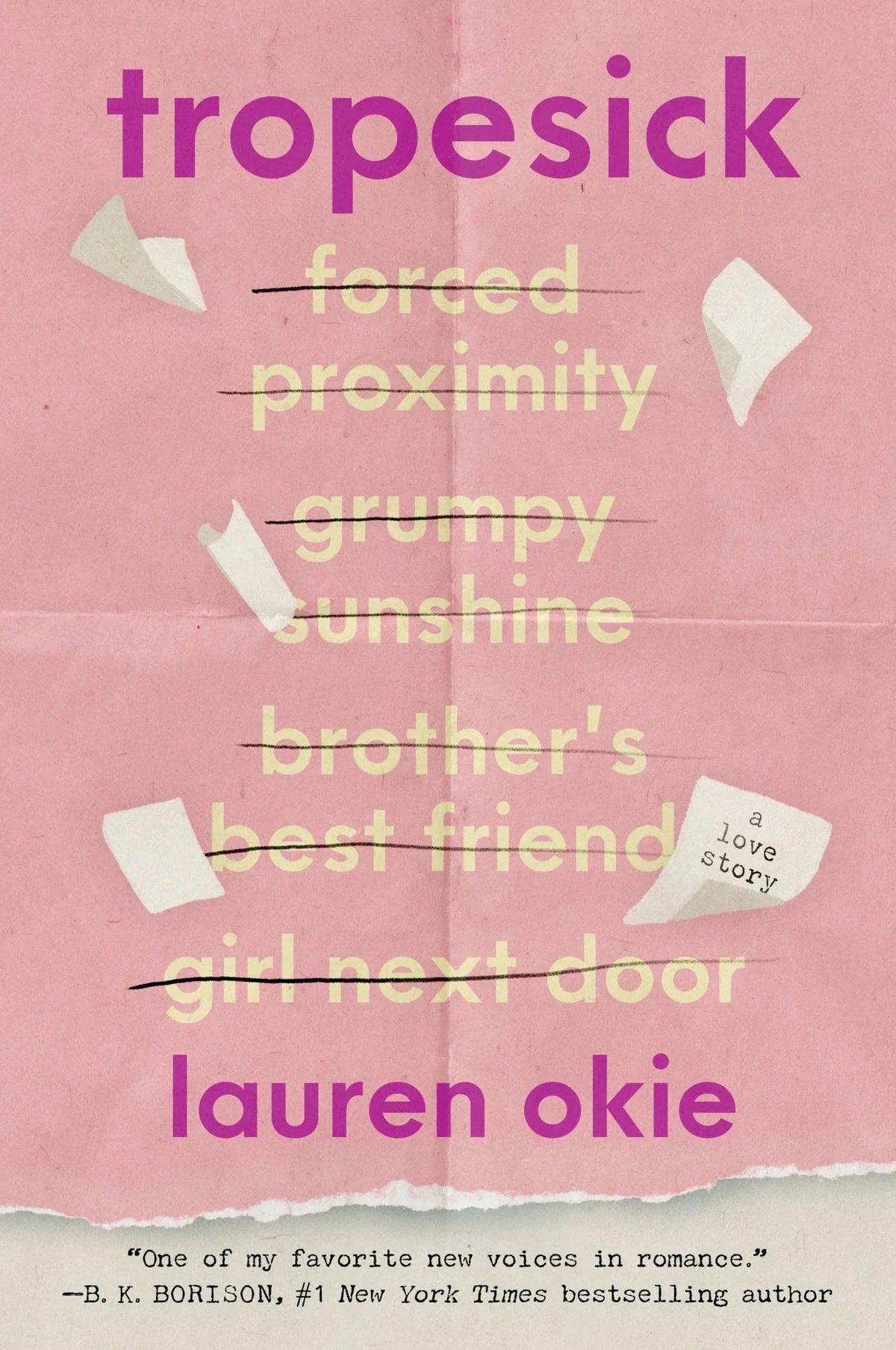 PRE-ORDEN-Tropesick: A Novel By Lauren Okie TARDA DE 2-5 SEMANAS EN LLEGAR A PARTIR DEL 15 DE JUNIO
