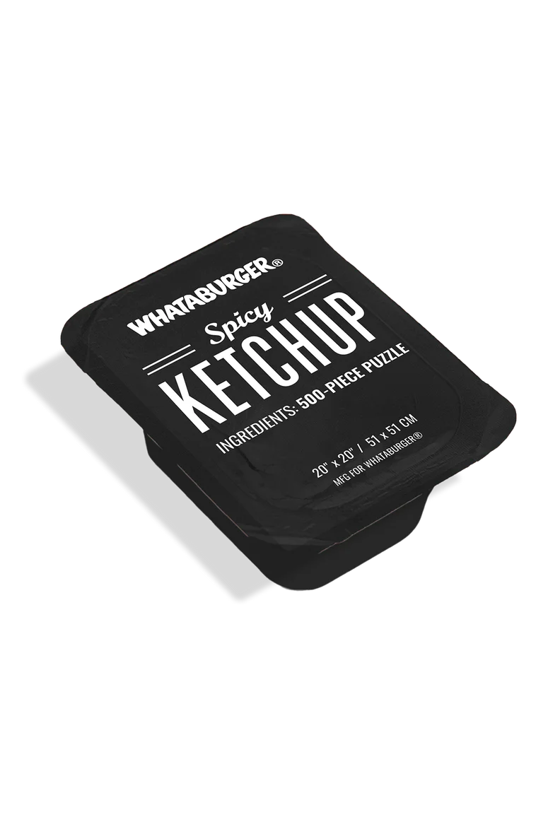 PRE-ORDEN- Whataburger Spicy Ketchup Puzzle TARDA DE 2-5 SEMANAS EN LLEGAR
